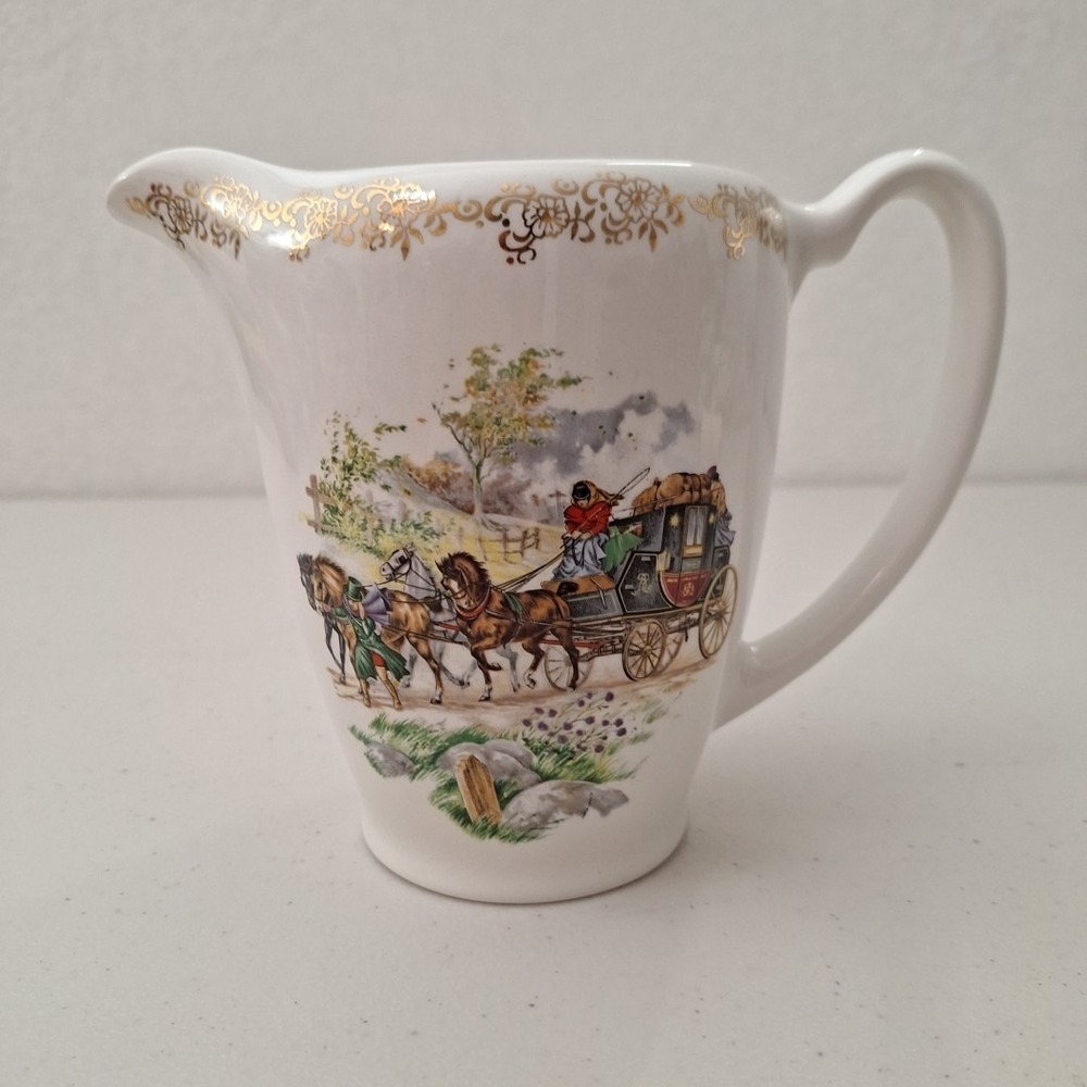 Made in England Lord Nelson Porcelain Pottery Cream/Beverage Jug #3532 6"